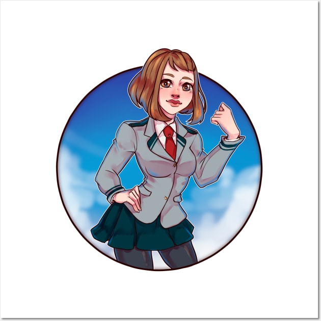 Uraraka Wall Art by Messenger